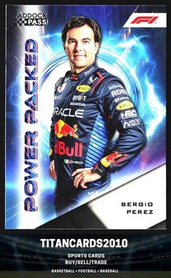 2024 Topps #PP-2 Sergio Perez Power Packed
