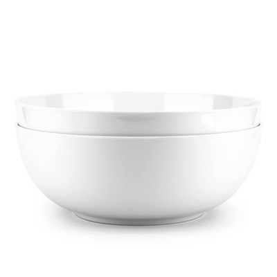 KX-WARE 11-inch Melamine Serving Bowls - Larger Salad Bowls Mixing Bowls, Set of