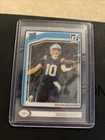 2024 Panini Clearly Donruss Rated Rookie Drake Maye RC