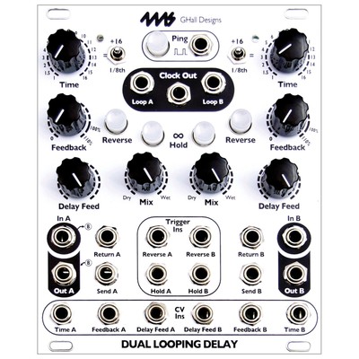 4ms Dual Looping Delay - Effekt Modular Synthesizer