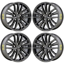 18 Toyota Camry Pvd Black Chrome Wheels-c Rims Factory Oem 69133 Exchange 20... 18 Toyota Camry Pvd Black Chrome Wheels-c Rims Factory Oem 69133 Exchange 20...