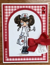 Get Well Handmade Greeting Card