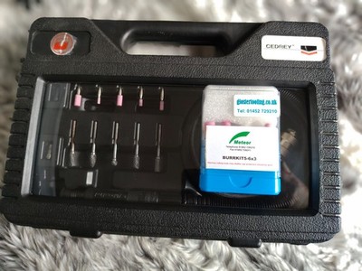 Cedrey Bleistiftschleifer Werkzeugset und Meteor Grat Kit