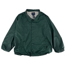 90s dark green windbreaker jacket 1990s vintage