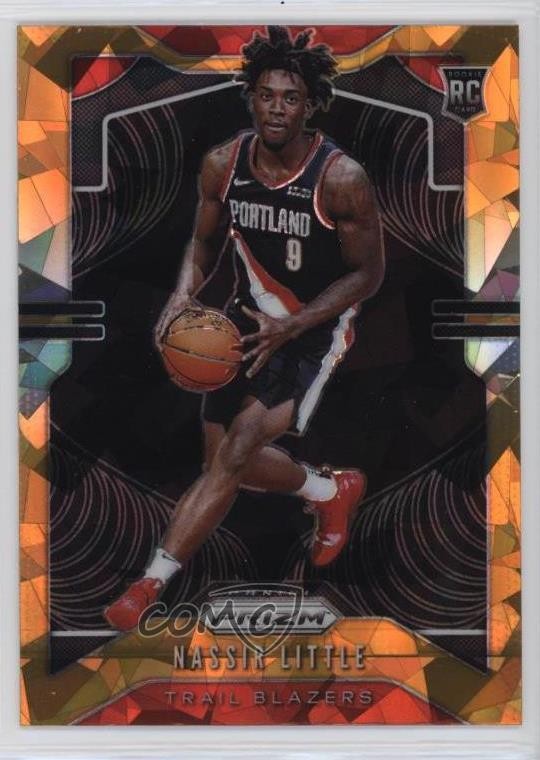 2019-20 Panini Prizm Rookie Orange Ice Prizm Nassir Little #269 Rookie RC 1a32
