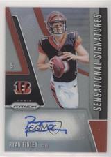 2019 Panini Prizm Sensational Signatures Ryan Finley #SE-RYF Auto i5q