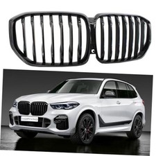 X5 G05 Grill,Front Kidney Grille Gloss Black Single Single Line Glossy Black