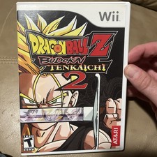 Dragon Ball Z: Budokai Tenkaichi 2 (Nintendo Wii, 2006) Complete w/ Manual
