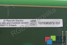 1070083372-101 BOSCH REXROTH - Refurbished - 24 Months Warranty
