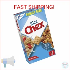 Rice Chex Gluten Free Breakfast Cereal, Homemade Chex Mix Ingredient, Family Siz