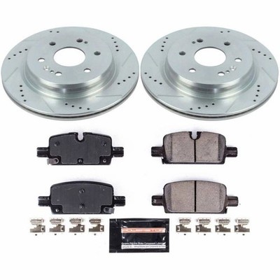 Power Stop Rear Z23 Evolution Sport Brake Kit Fits 2019 GM 1500