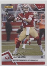 2018 Panini Instant NFL /134 Nick Mullens #173 rp9