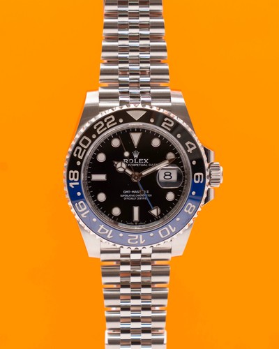 Rolex GMT Master II 40mm 126710BLNR Batgirl on Jubilee 2025