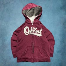 Kids red Osh Kosh hoodie Y2K oshkosh b'gosh