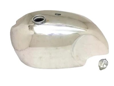 BSA A65 Spitfire 4 Gallon Chrome Steel Gas Fuel Tank + Monza Cap | Fits For