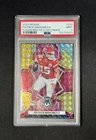 Patrick Mahomes II 2022 Mosaic Fusion Red/Yellow Choice /80 PSA 9 CHIEFS #293