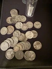 Lot Of 38 Silver Quarters! Full Lot! All Silver!