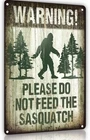Warning Vintage Retro Funny for Indoor Tin Metal Signs Home Décor 8x12