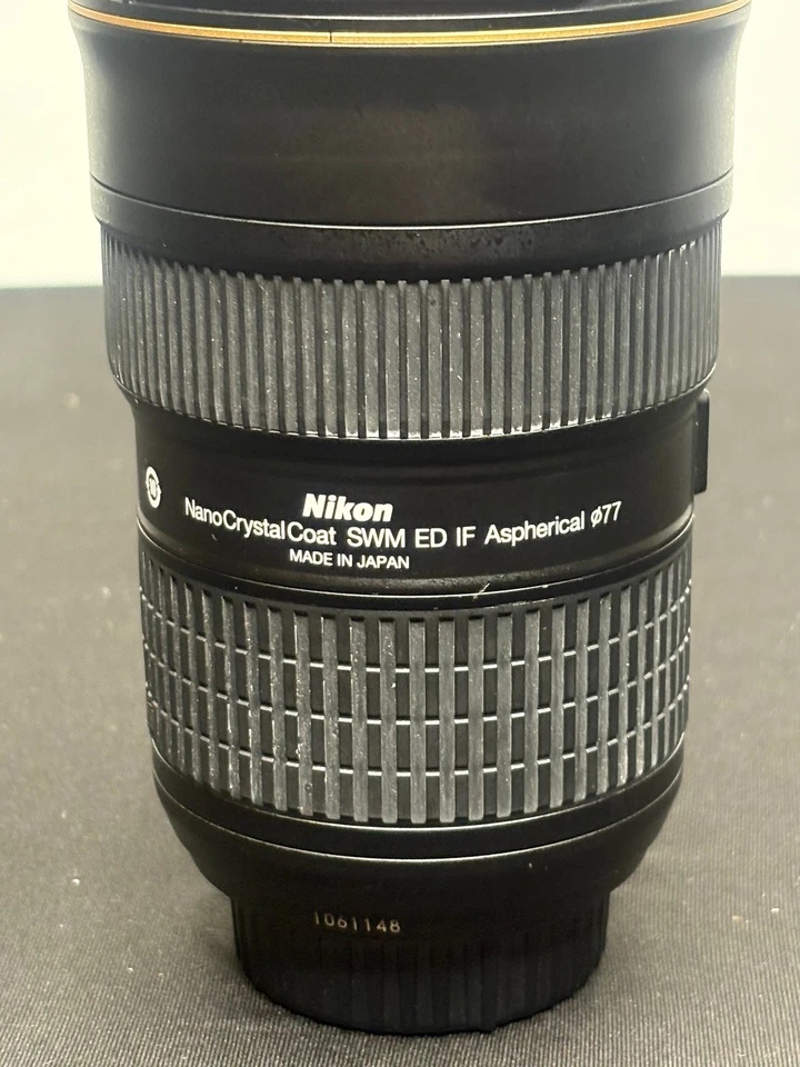 Lente Nikon AF-S Nikkor 24-70 mm f2,8 G ED IF zoom montaje F Foto 3 de 4