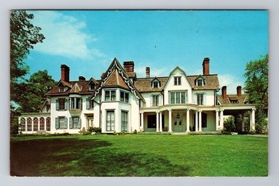 Ringwood NJ-New Jersey, Ringwood Manor House, Antique Vintage Souvenir Postcard