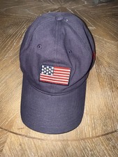 US Polo Assn USA Flag Hat Navy Cap Adjustable...