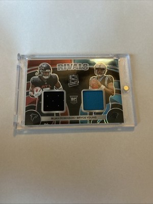 2023 Panini Spectra - Rivals Bryce Young, Bijan Robinson  1/99 First On Print!!