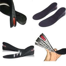 Height Increase Insole Men Women PVC Sports Shock Absorption Shoe Lift Heel