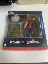 Marvel Legends Magic the Gathering Battle Damaged Spider-Man NIB Fast Ship