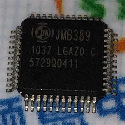 2 x 100% New JMB389 QFP-48 Chipset *qq