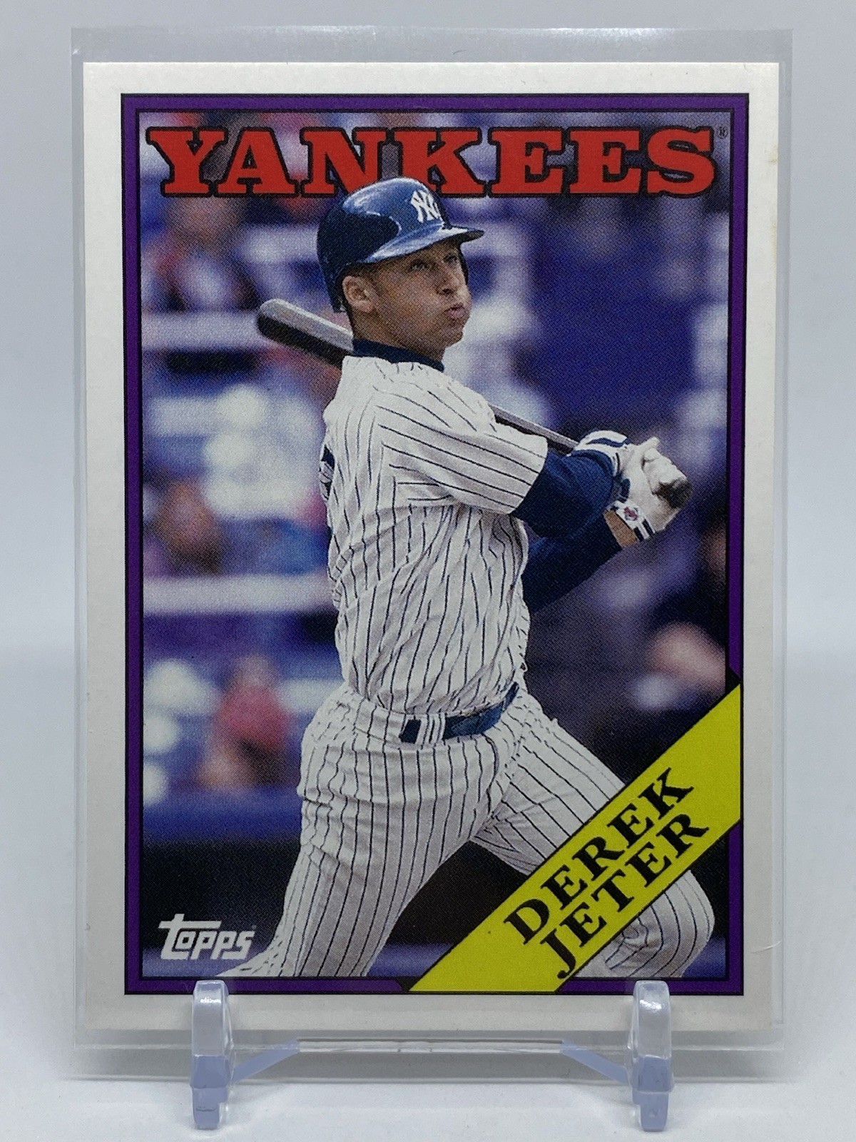 Derek Jeter 2019 Topps Throwback Thursday #252 HOF Yankees