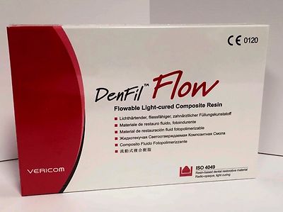 Vericom DenFil Flow Flowable Composite Shade A3,  4 x 2g Syr. + 20 Tip