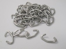 C-Klammer für Gabione 200Stk Steinkörbe Zaunbau C-Ring  Edelstahl,,,,