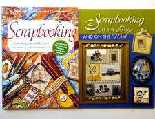 Scrapbooking Book Lot Better Homes and Gardens Crafting Borders Cutouts