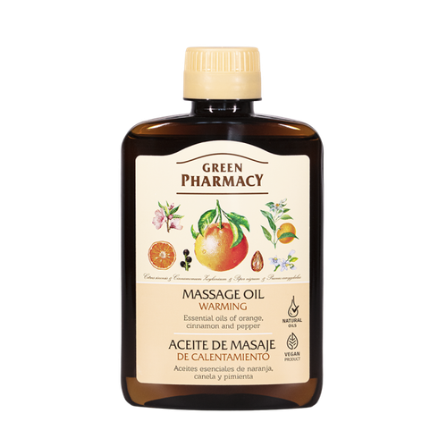 GREEN PHARMACY MASSAGE OIL WARMING / ANTI-CELLULITE - Picture 3 of 4