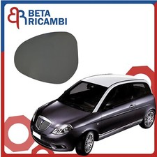 Vetro Specchietto Lancia Ypsilon 2010 - 2011 Piastra Specchio Sinistro Sx