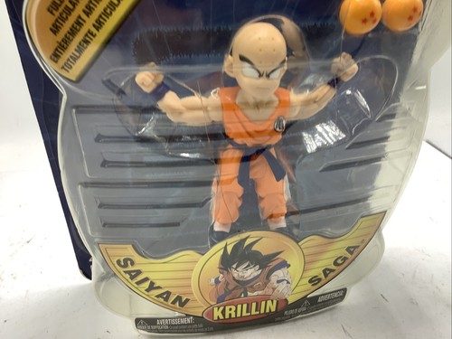 Dragon Ball Z Saiyan Saga Krillin Action Figure 2000 Irwin Toy Figure New 2000 - Picture 4 of 10
