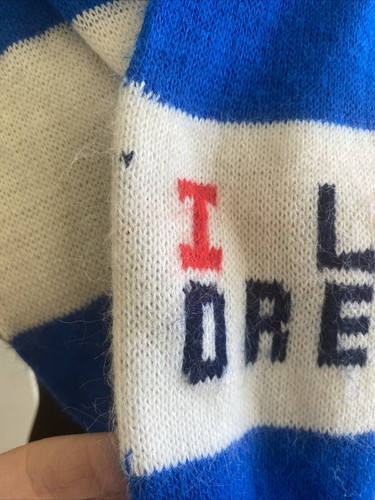 Vintage I Love Oregon Schal  - Bild 3 von 12