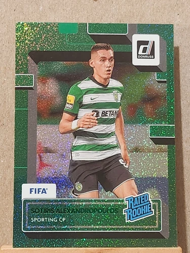 2022-23 Panini Donruss Soccer Green Rated Rookie #177 - Sotiris Alexandropoulos