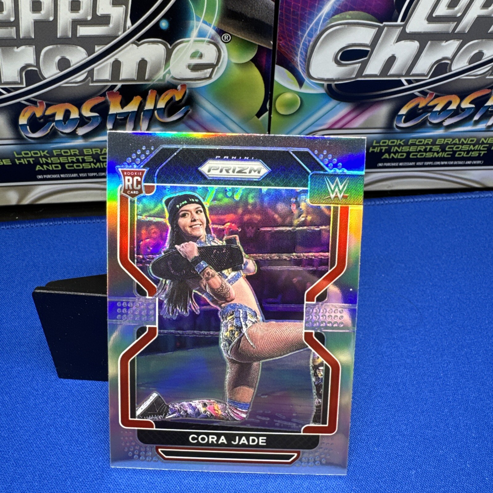 2022 Panini Prizm WWE - Silver Prizm #188 Cora Jade (RC)