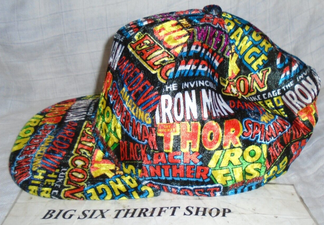 Marvel Comics  Snapback Adjustable Baseball Hat C… - image 2