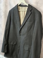 Aquascutum Portugal Blazer Jacket Coat Vintage Monogram size 44L