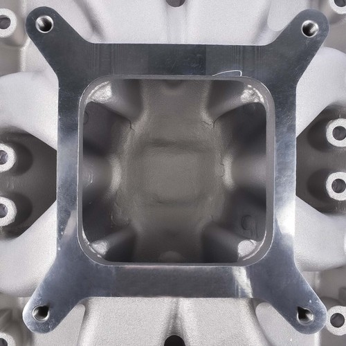 Single Plane Intake Manifold For SBF Ford 351W Windsor V8 DM-3316 Aluminum - Picture 10 of 12