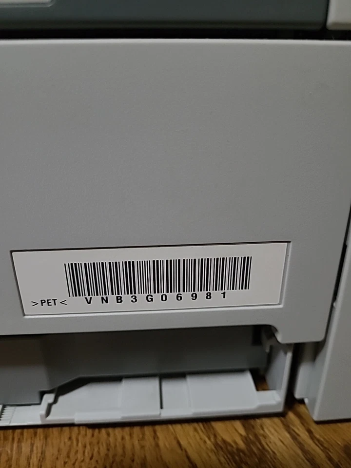 HP LaserJet Printer Works Great Test Page In Photos . With Ink - Image 4 of 4