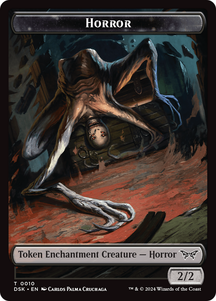 x1 Horror TDSK Duskmourn MTG 10 TOKEN M/NM 1x | eBay