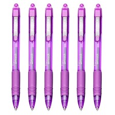 Zebra Z-Grip Smooth Retractable Ballpoint Pen 6 Pack
