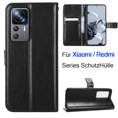 Leder Handyhülle Klapp Schale Cover Für Xiaomi / Redmi Note Schutzhülle