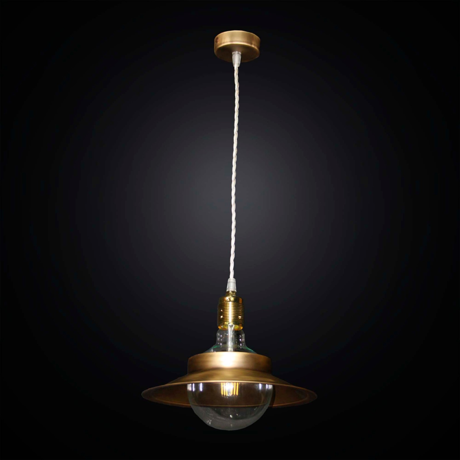 Sospensione Design Rustico BGA 2813/S25 Ottone | Atmosfere Vintage