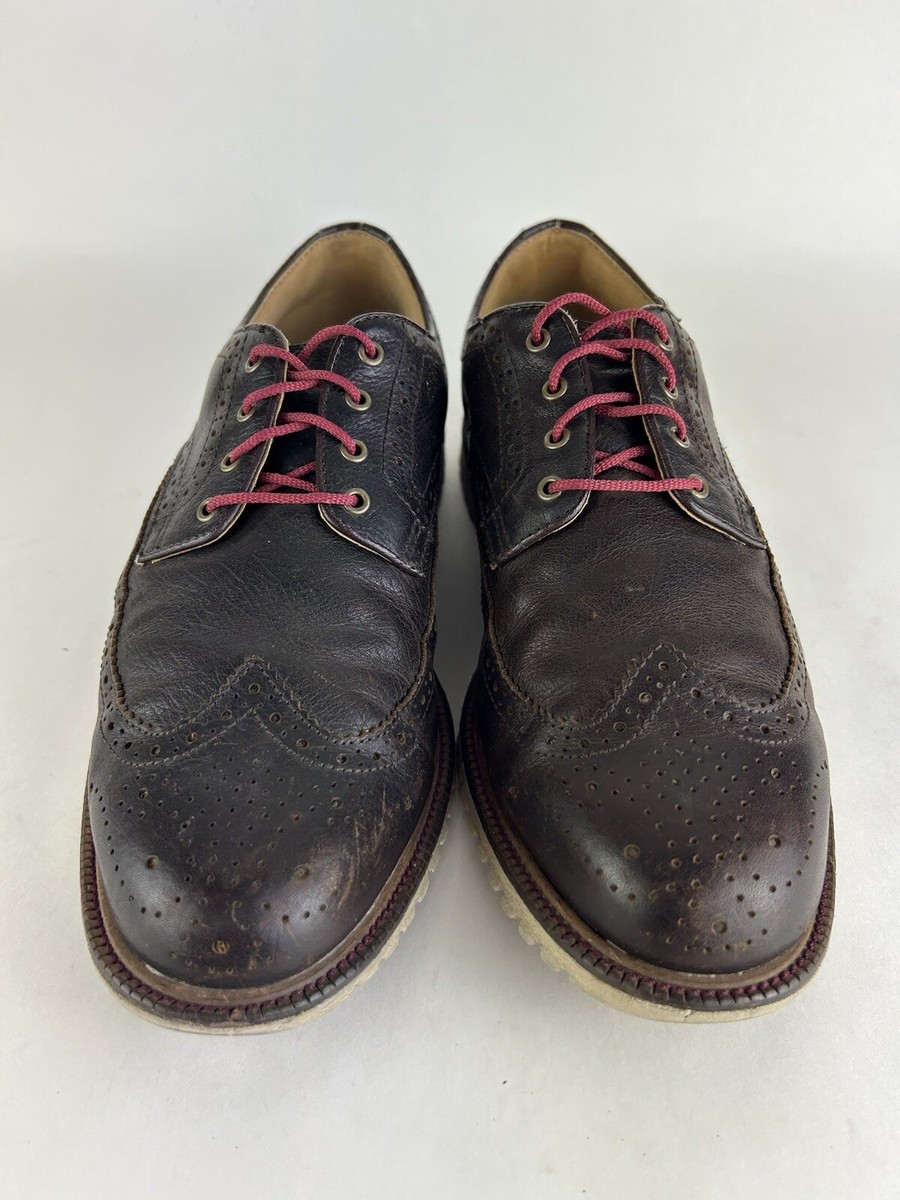 FootJoy Brown Club Casuals Wing Tip Leather Golf Mens Shoes Size 11M 79057 FootJoy Brown Club Casuals Wing Tip Leather Golf Mens Shoes  main image 4