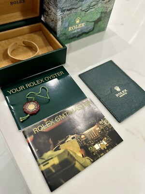 GENUINE Rolex GMT Master Pepsi/Coke 16710 16713 Watch Box Booklet
