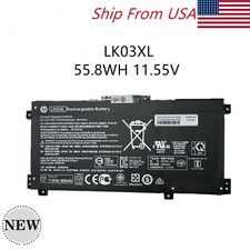 NEW OEM 55.8Wh LK03XL Battery For HP ENVY X360 15-BP 15M-BQ 17M-CE 17t-ae